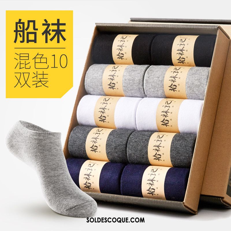 Chaussette Homme Chaussette Courte Milieu L'automne Hiver Chaussettes En Coton Pas Cher