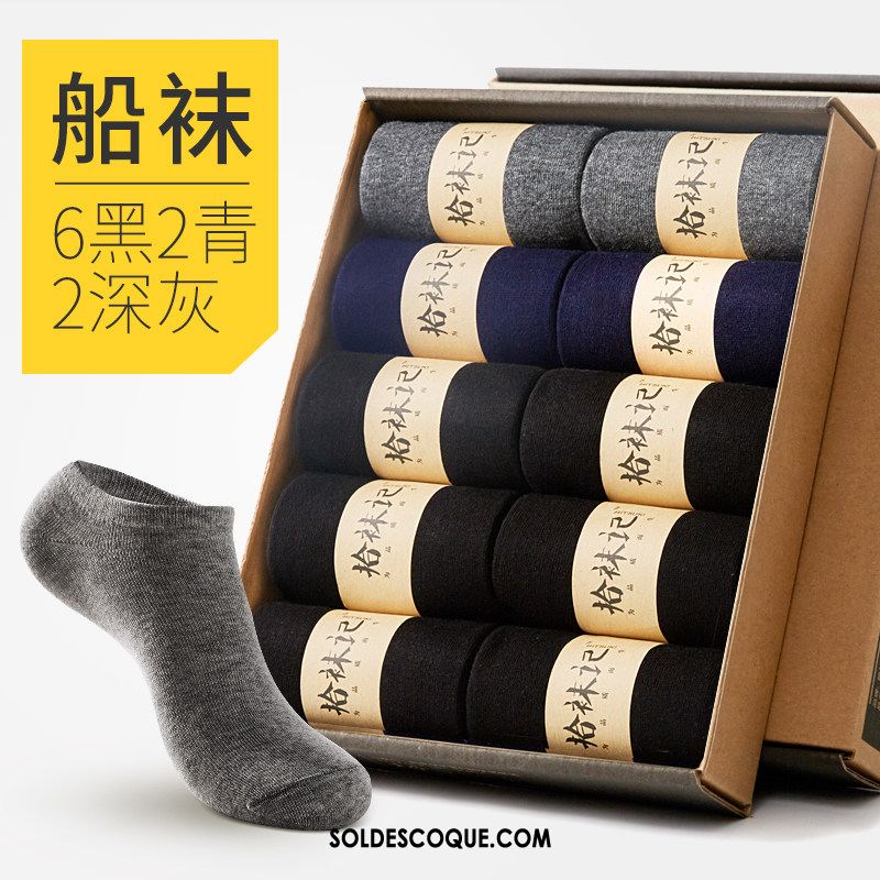 Chaussette Homme Chaussette Courte Milieu L'automne Hiver Chaussettes En Coton Pas Cher