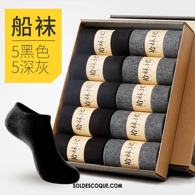 Chaussette Homme Chaussette Courte Milieu L'automne Hiver Chaussettes En Coton Pas Cher