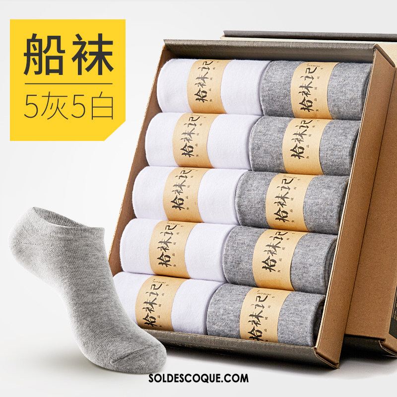 Chaussette Homme Chaussette Courte Milieu L'automne Hiver Chaussettes En Coton Pas Cher