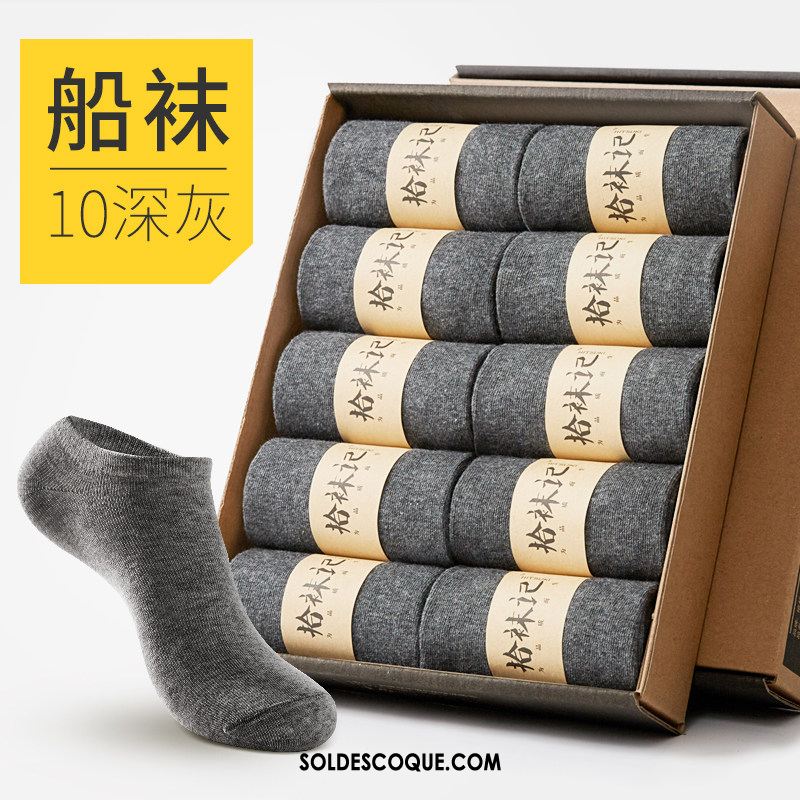 Chaussette Homme Chaussette Courte Milieu L'automne Hiver Chaussettes En Coton Pas Cher