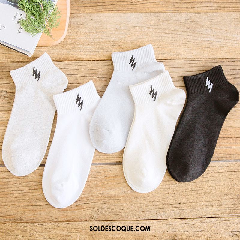 Chaussette Homme Chaussette Courte Quatre Saisons Printemps Anti-odeur Transpiration Pas Cher