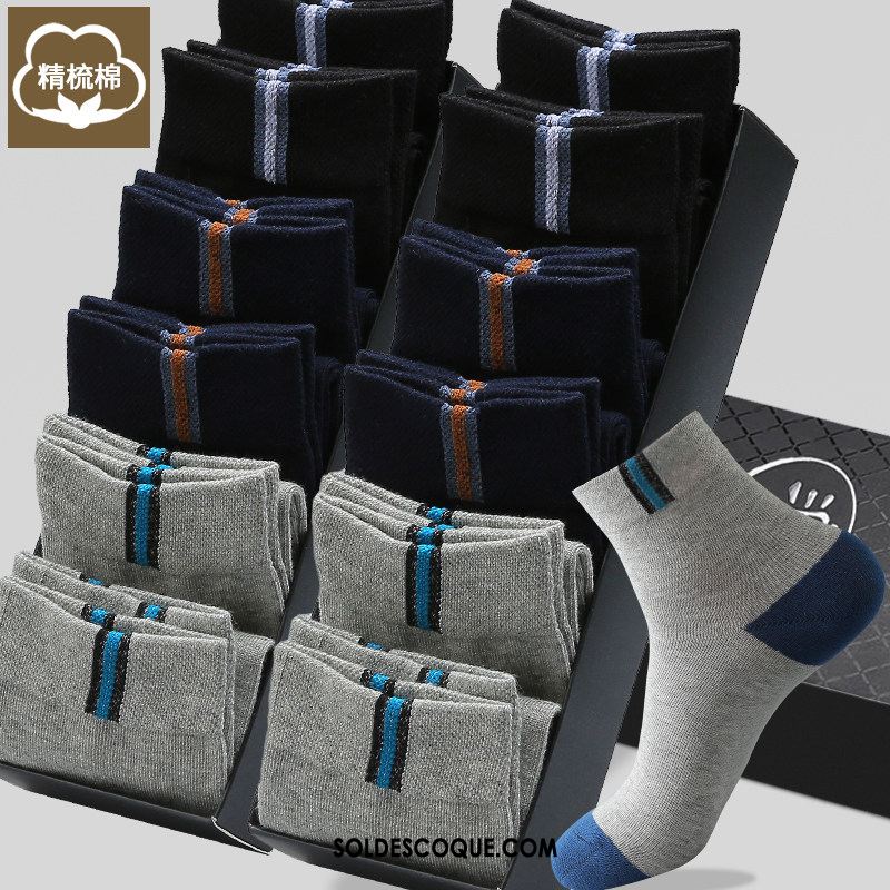 Chaussette Homme Chaussette Courte Respirant Milieu Été Sport En Vente