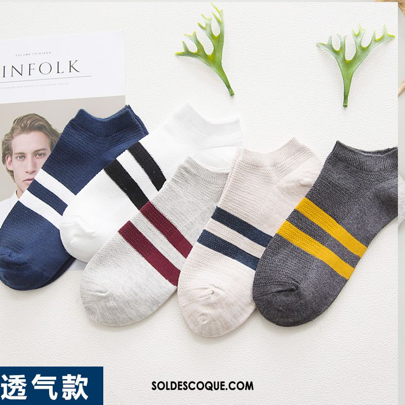 Chaussette Homme Chaussettes En Coton Bouche Peu Profonde Bleu Chaussette Basse Coupée Chaussette Courte Pas Cher