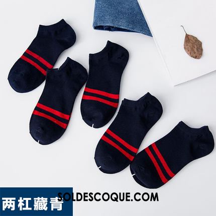 Chaussette Homme Chaussettes En Coton Bouche Peu Profonde Bleu Chaussette Basse Coupée Chaussette Courte Pas Cher