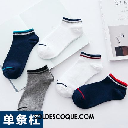 Chaussette Homme Chaussettes En Coton Bouche Peu Profonde Bleu Chaussette Basse Coupée Chaussette Courte Pas Cher