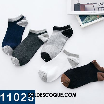 Chaussette Homme Chaussettes En Coton Bouche Peu Profonde Bleu Chaussette Basse Coupée Chaussette Courte Pas Cher