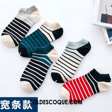 Chaussette Homme Chaussettes En Coton Bouche Peu Profonde Bleu Chaussette Basse Coupée Chaussette Courte Pas Cher