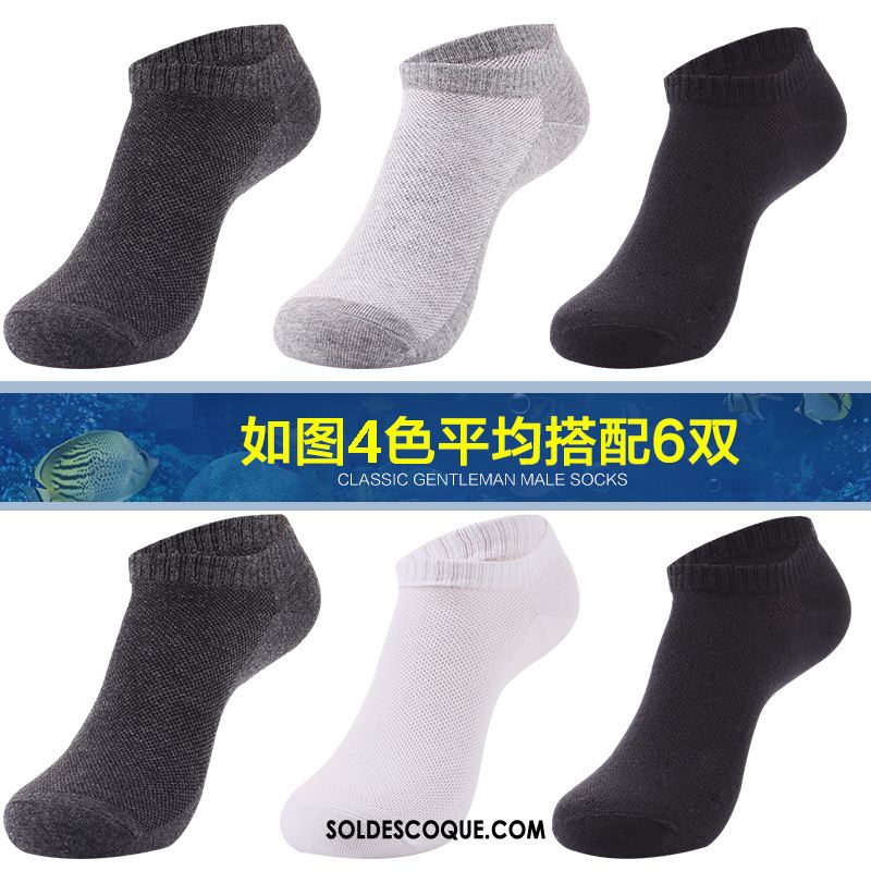 Chaussette Homme Coton Bouche Peu Profonde 100% Coton Invisible Anti-odeur En Vente