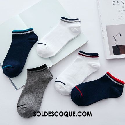 Chaussette Homme Court Paragraphe Invisible Chaussettes En Coton Été Anti-odeur En Ligne