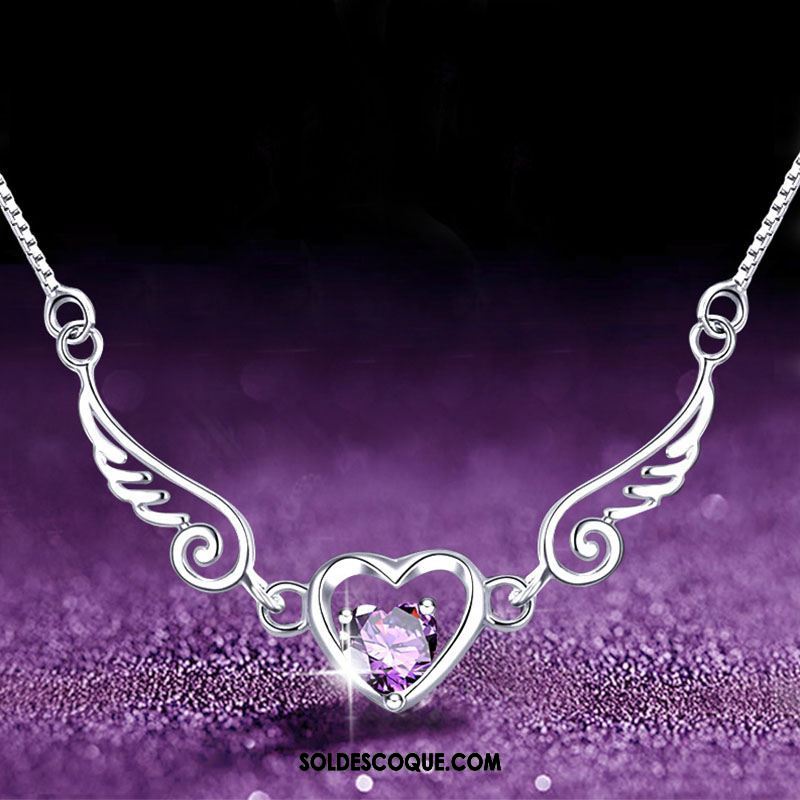 Collier Femme Le Nouveau Mode Tempérament Simple Anniversaire Soldes