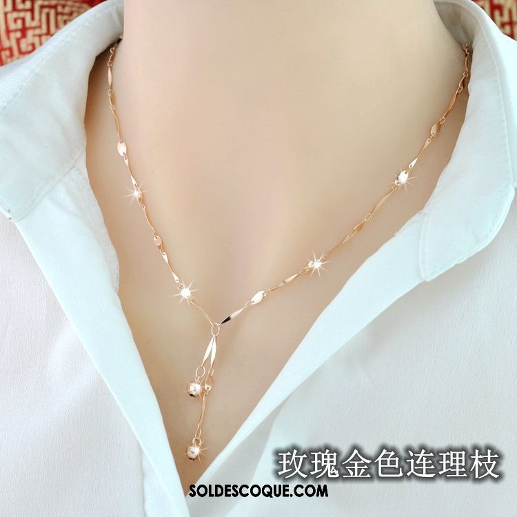 Collier Femme Pure Amour Simple Argenté Couleur En Ligne