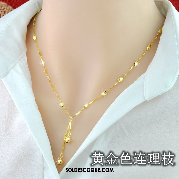 Collier Femme Pure Amour Simple Argenté Couleur En Ligne