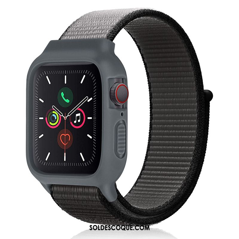 Coque Apple Watch Series 1 Nouveau Bleu Silicone Tendance Nylon Pas Cher