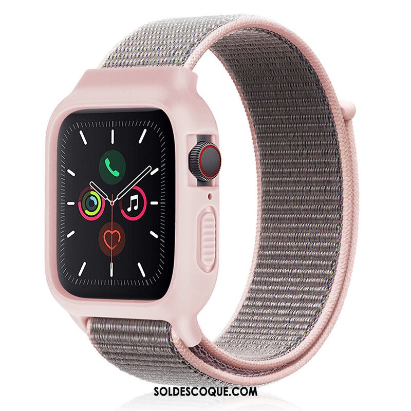 Coque Apple Watch Series 1 Nouveau Bleu Silicone Tendance Nylon Pas Cher