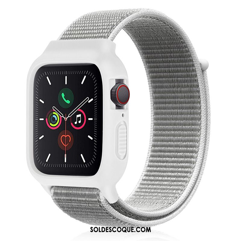 Coque Apple Watch Series 1 Nouveau Bleu Silicone Tendance Nylon Pas Cher