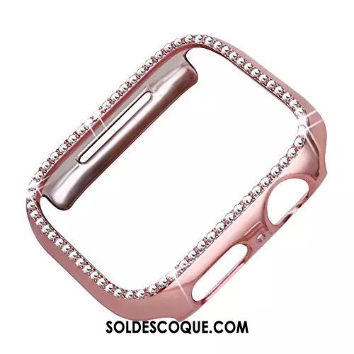 Coque Apple Watch Series 1 Protection Border Incruster Strass Placage Très Mince En Ligne