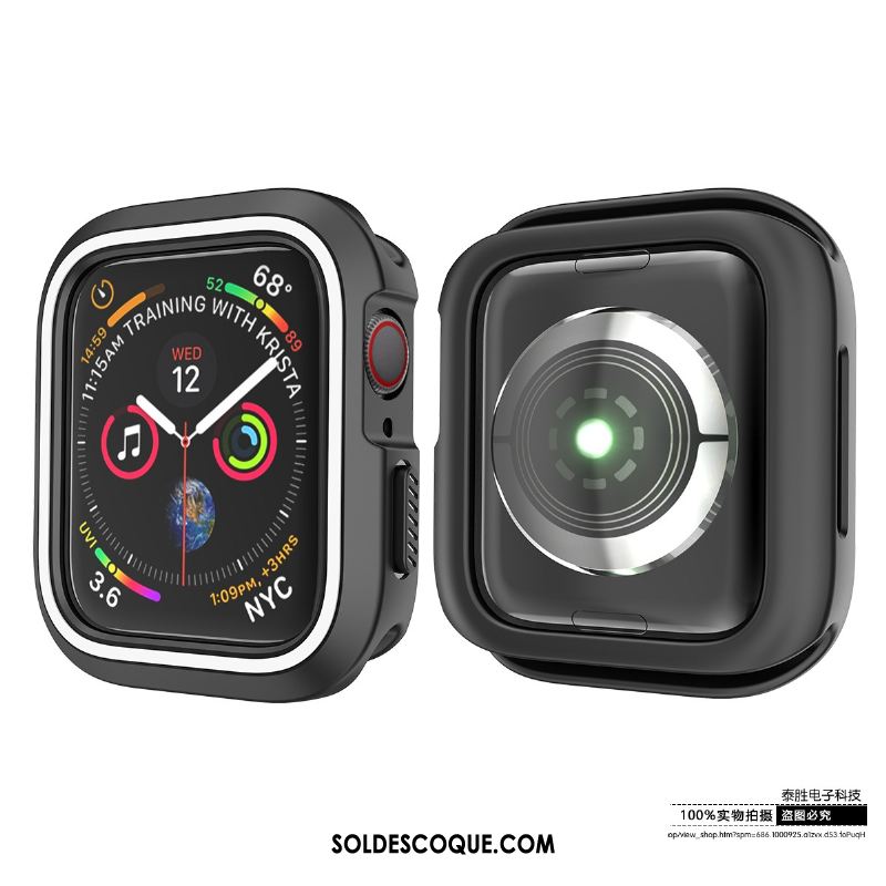 Coque Apple Watch Series 1 Protection Noir Créatif Fluide Doux Tout Compris Soldes