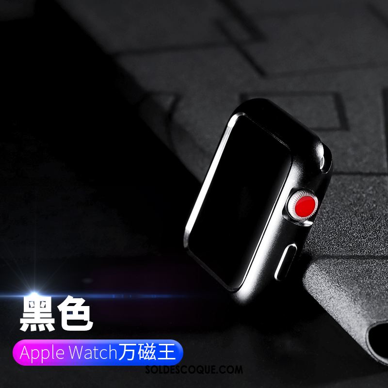 Coque Apple Watch Series 1 Rouge Placage Étui Incassable Border Pas Cher
