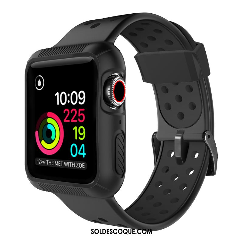 Coque Apple Watch Series 1 Tendance Protection Incassable Étui Noir Pas Cher