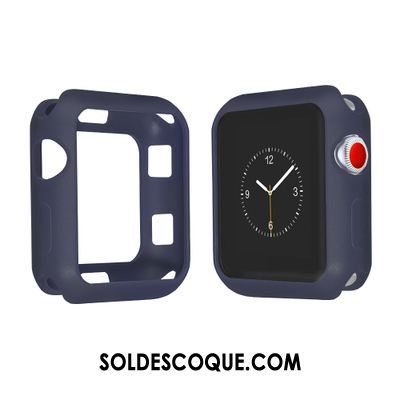 Coque Apple Watch Series 1 Tout Compris Incassable Fluide Doux Bleu Étui En Ligne