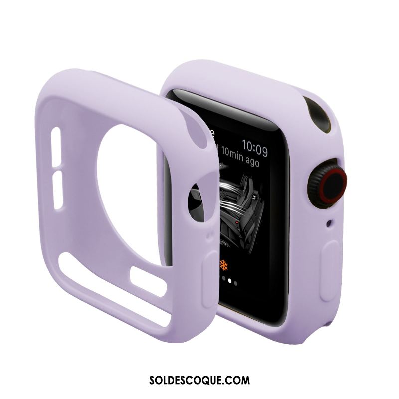 Coque Apple Watch Series 1 Violet Frais Protection Petit Étui Pas Cher