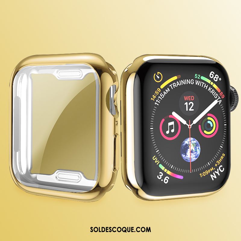 Coque Apple Watch Series 2 Fluide Doux Argent Protection Silicone Tout Compris France