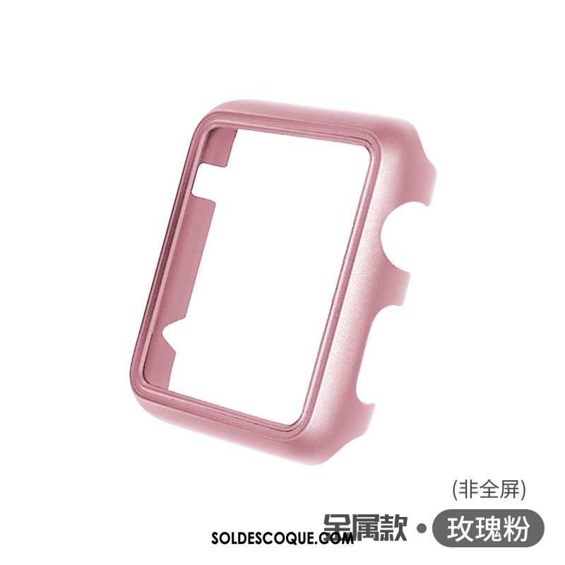 Coque Apple Watch Series 2 Jours Placage Protection Rose Étui En Vente