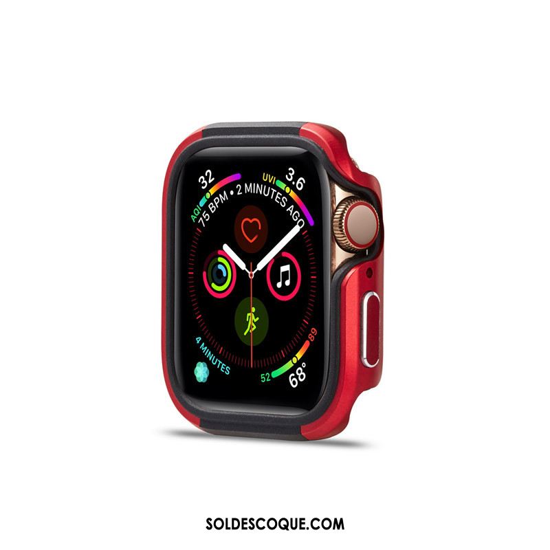 Coque Apple Watch Series 2 Métal Border Bleu Sac Étui Housse En Vente