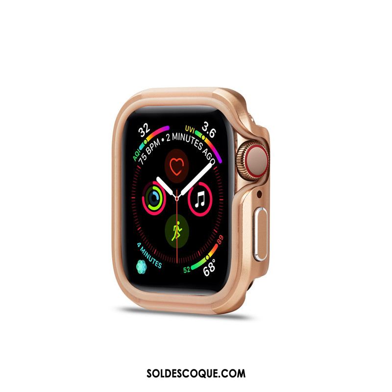 Coque Apple Watch Series 2 Métal Border Bleu Sac Étui Housse En Vente