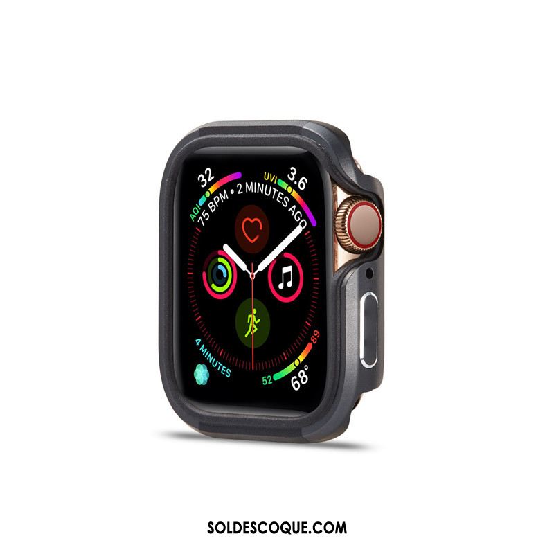 Coque Apple Watch Series 2 Métal Border Bleu Sac Étui Housse En Vente