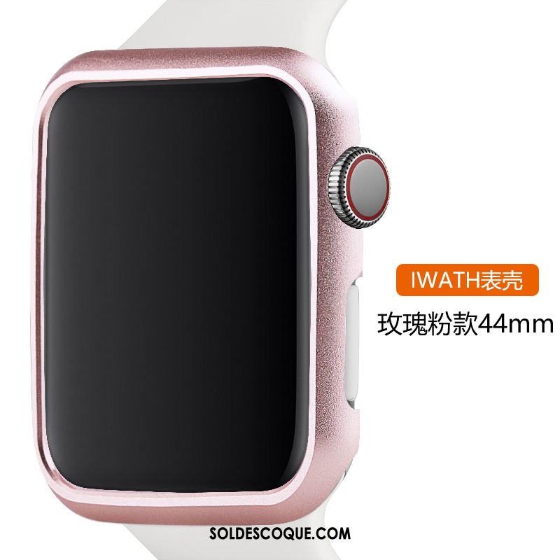 Coque Apple Watch Series 2 Métal Rouge Alliage Tendance Protection Pas Cher