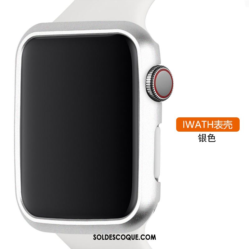 Coque Apple Watch Series 2 Métal Rouge Alliage Tendance Protection Pas Cher