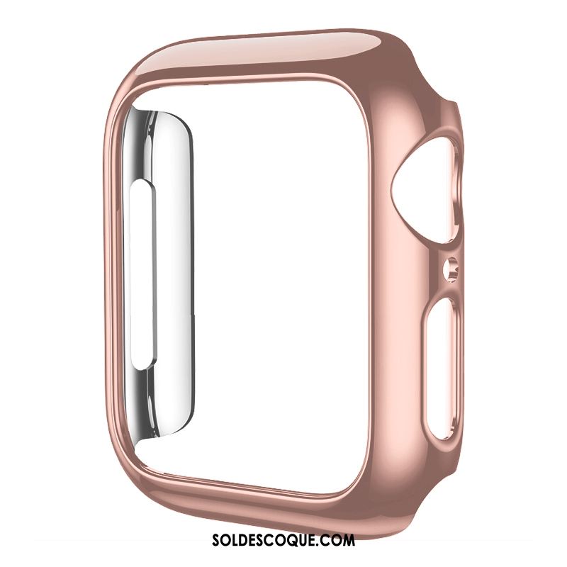 Coque Apple Watch Series 2 Placage Or Rose Protection Difficile Étui Housse Soldes