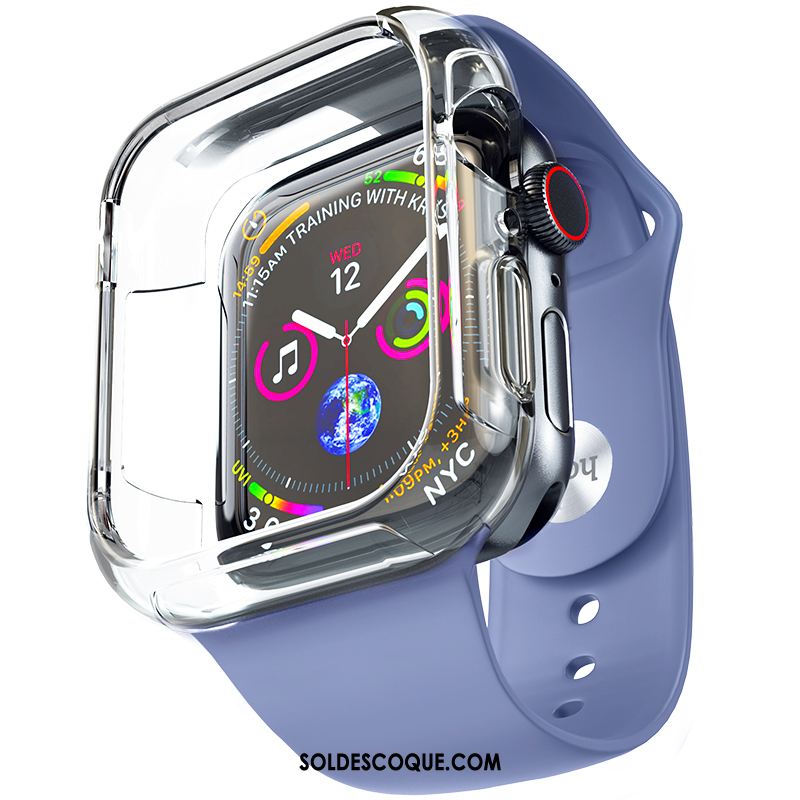 Coque Apple Watch Series 3 Accessoires Fluide Doux Protection Rose Tout Compris Pas Cher
