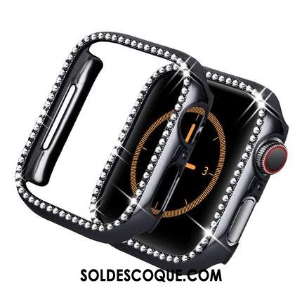 Coque Apple Watch Series 3 Border Tout Compris Nouveau Incruster Strass Placage Housse Pas Cher