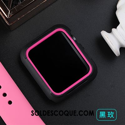 Coque Apple Watch Series 3 Fluide Doux Silicone Incassable Sac Sport En Vente