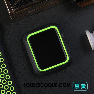 Coque Apple Watch Series 3 Fluide Doux Silicone Incassable Sac Sport En Vente