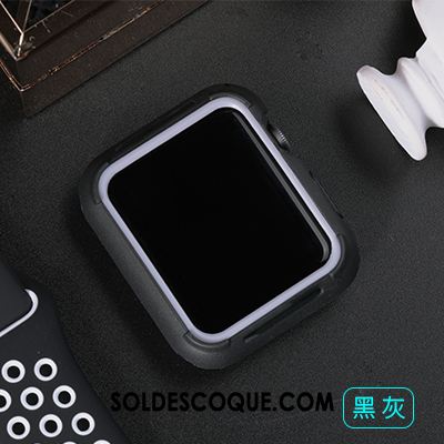 Coque Apple Watch Series 3 Fluide Doux Silicone Incassable Sac Sport En Vente