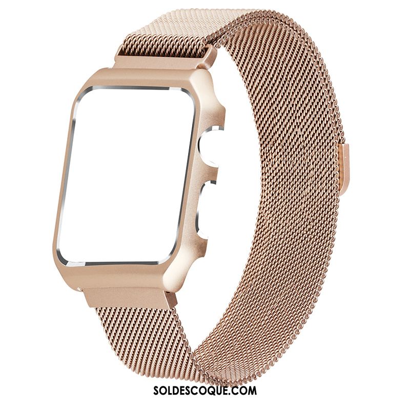 Coque Apple Watch Series 3 Rose Protection Pas Cher