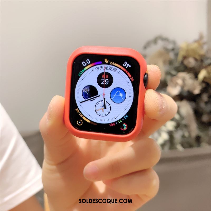 Coque Apple Watch Series 3 Silicone Tout Compris Fluide Doux Incassable Vert Pas Cher