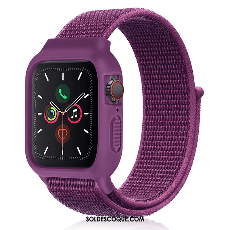 Coque Apple Watch Series 3 Sport Vert Nouveau Nylon Silicone Housse Soldes