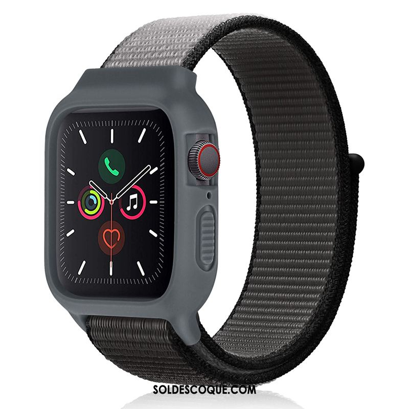 Coque Apple Watch Series 3 Sport Vert Nouveau Nylon Silicone Housse Soldes