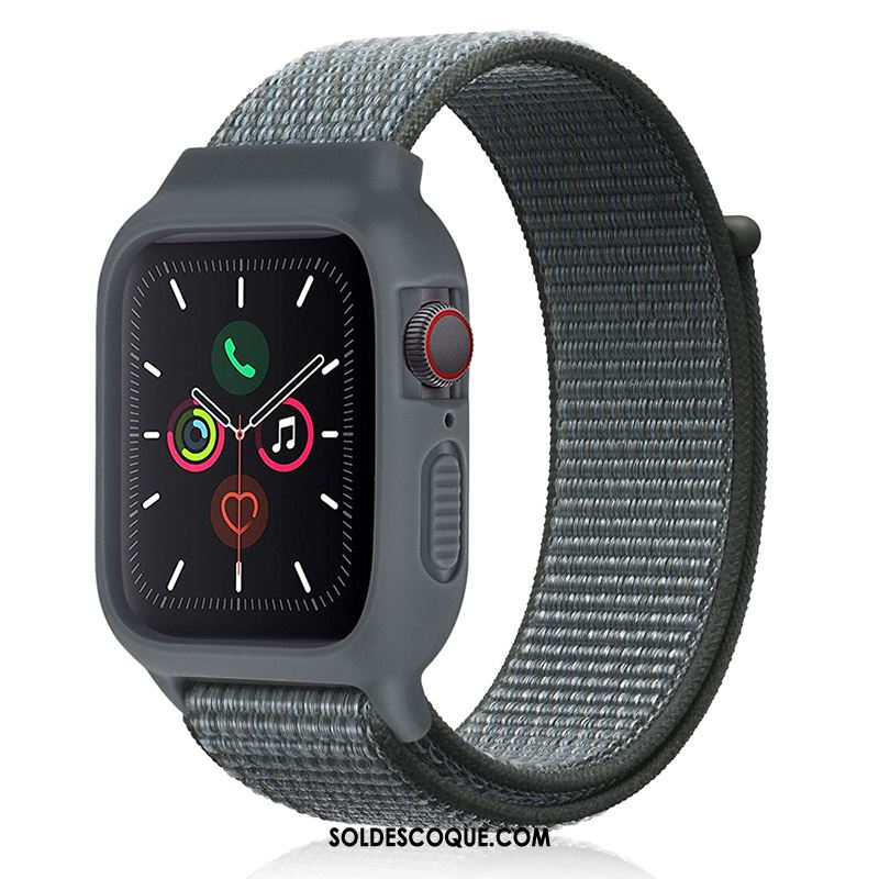 Coque Apple Watch Series 3 Sport Vert Nouveau Nylon Silicone Housse Soldes