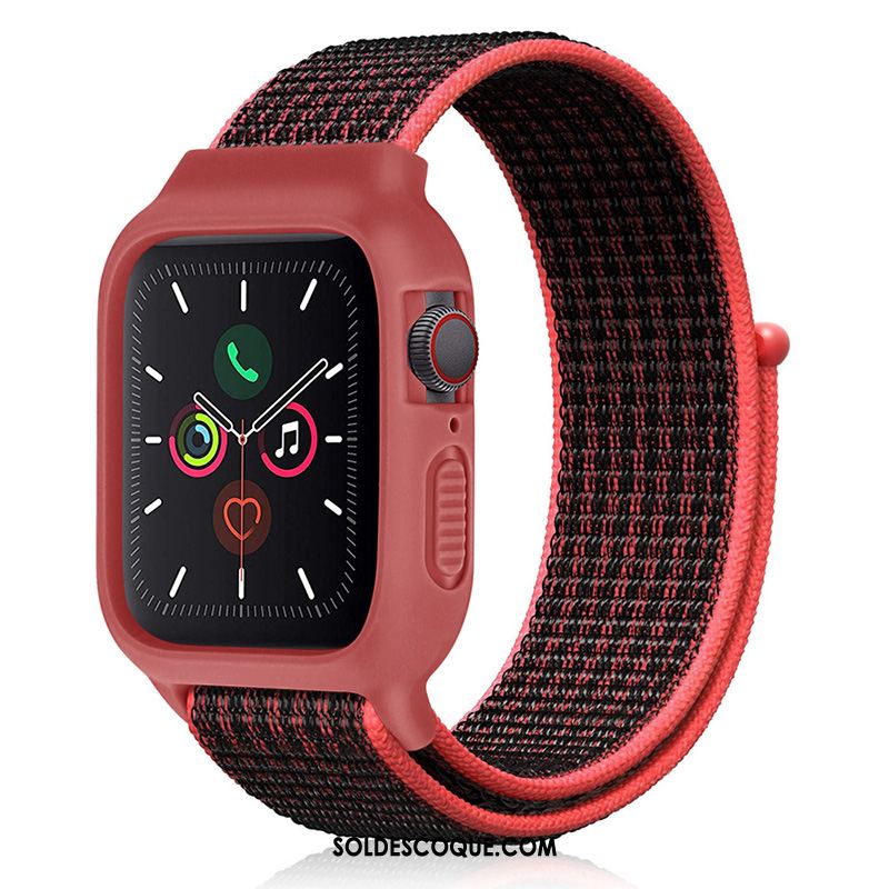 Coque Apple Watch Series 3 Sport Vert Nouveau Nylon Silicone Housse Soldes