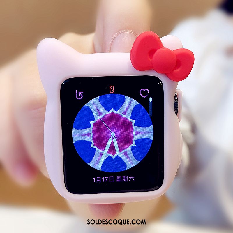 Coque Apple Watch Series 3 Tendance Protection Papillon Étui Dessin Animé En Ligne