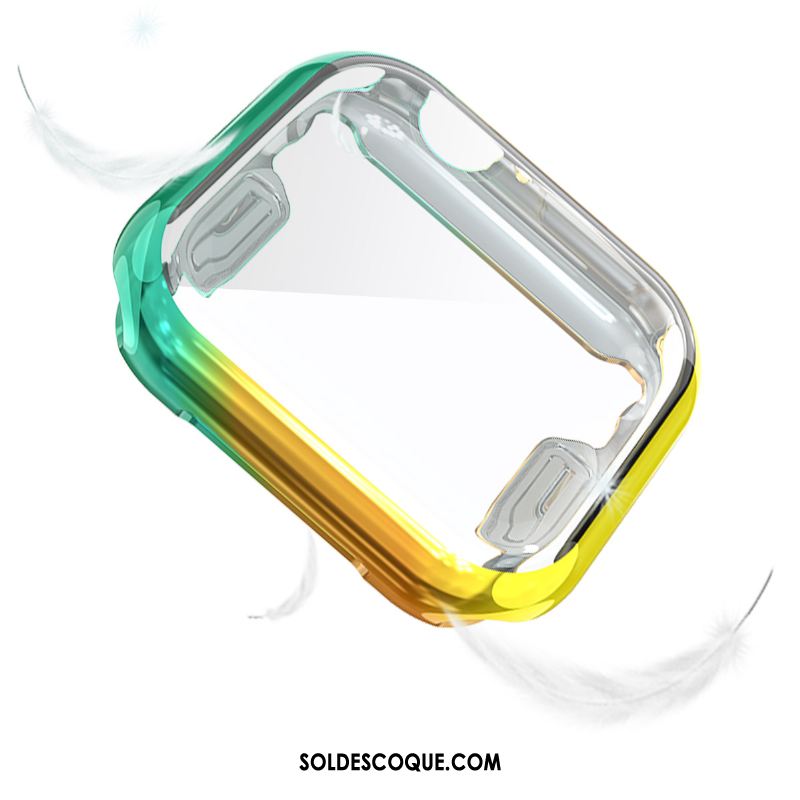 Coque Apple Watch Series 3 Tout Compris Noir Vert Jaune Protection En Ligne