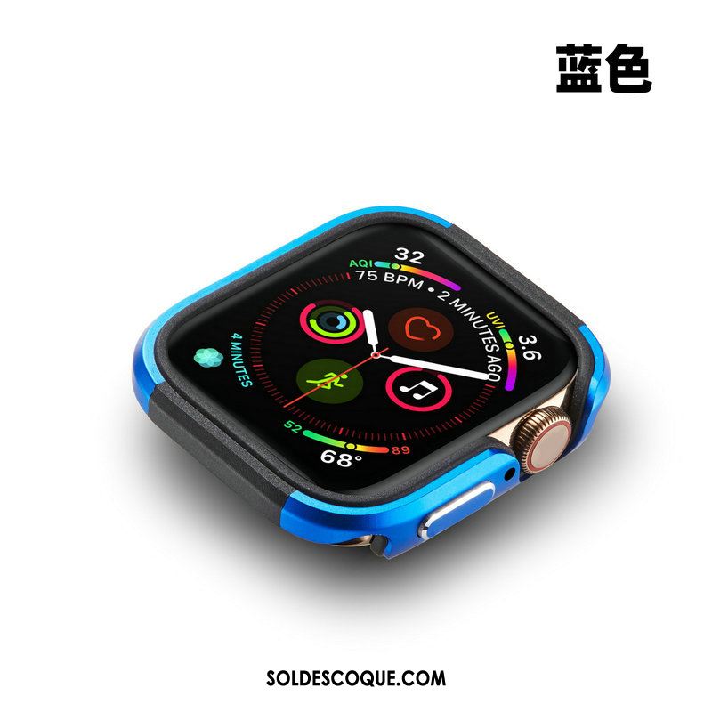 Coque Apple Watch Series 4 Border Protection Métal Incassable Housse Soldes