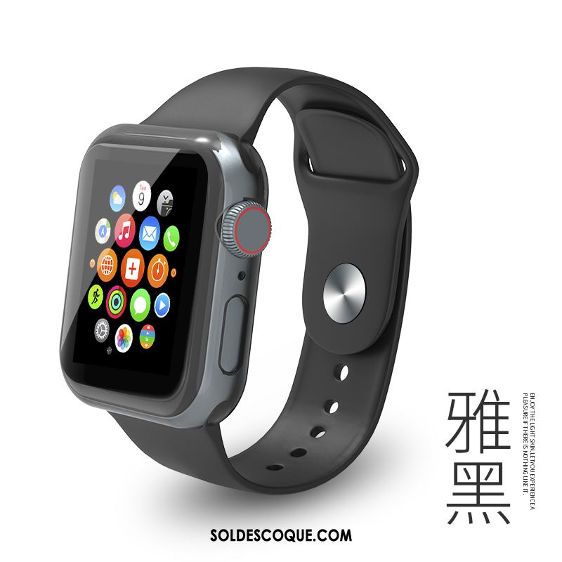 Coque Apple Watch Series 4 Mode Tendance Personnalité Silicone Protection Pas Cher