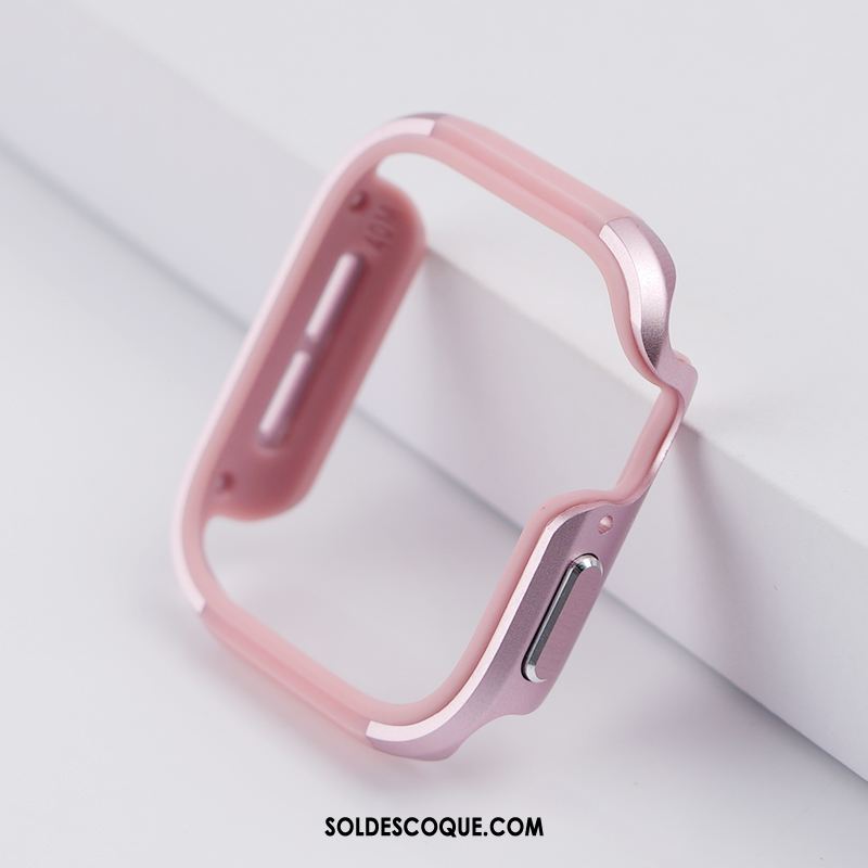 Coque Apple Watch Series 4 Métal Alliage Violet Protection Soldes